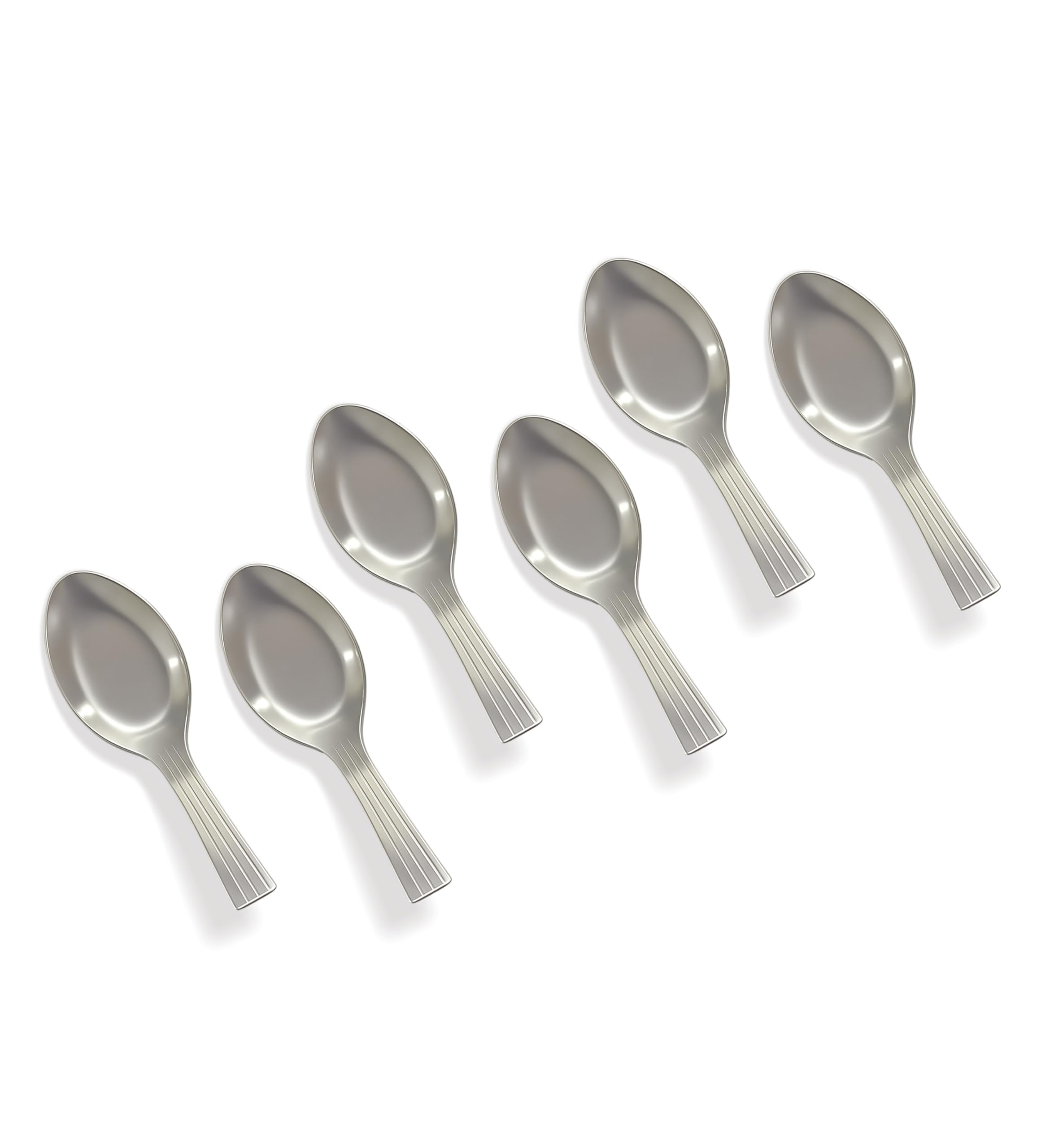 Stainless Steel Masala Spoons - Set of 6 -1