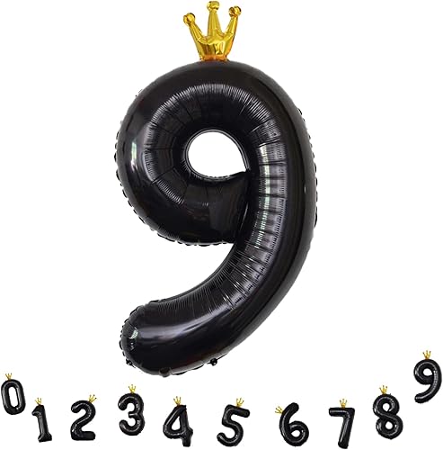 Vista 307 de Globos de 40 pulgadas, globo azul claro número 4, helio autoinflable de aluminio azul bebé para niños de 40 a 15 años, decoraciones de fiesta