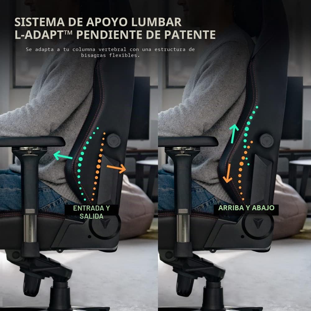 Secretlab Silla Gaming Titan EVO Black3 - Tejido, Negro, Ergonómica | Soporte Lumbar, Reclinable, Cojín Magnético, Estándar (hasta 130 kg), Reposabrazos 4D
