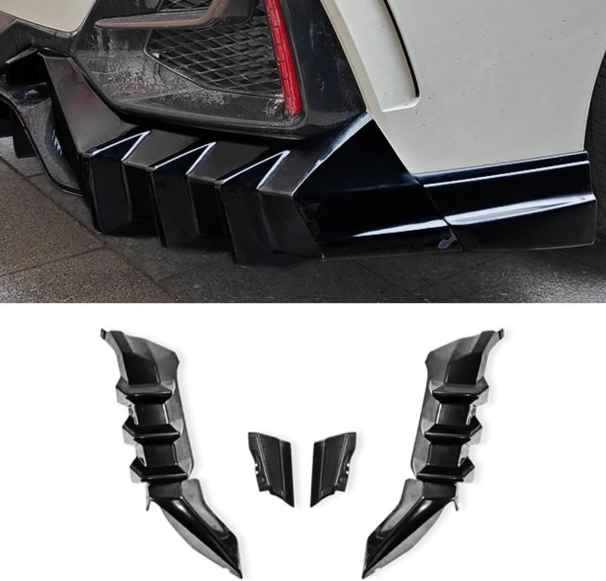 HONDA CIVIC hatchback 無限リアディフューザー FK7 前期用