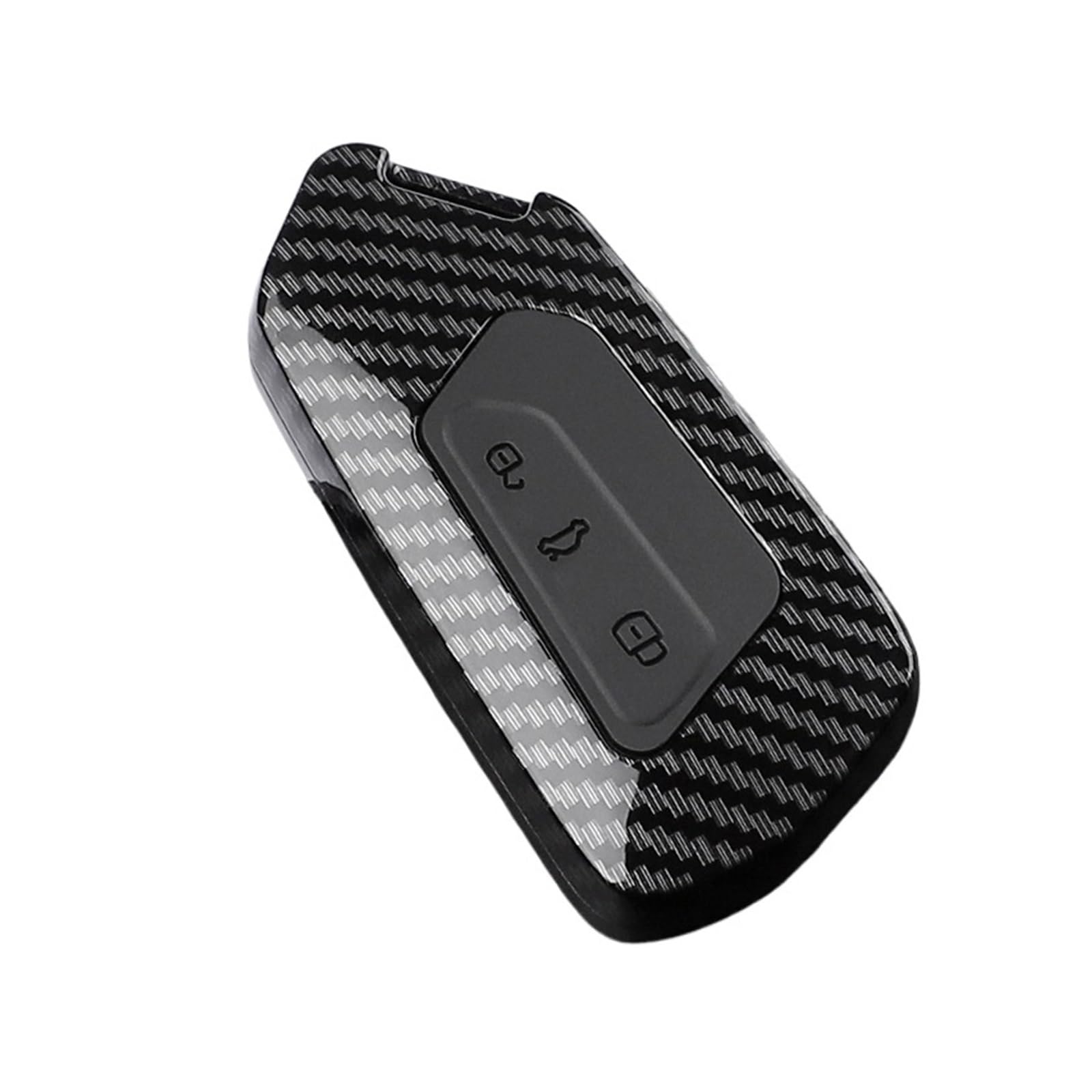 Etui na klucze z włókna węglowego ABS do golfa 8 MK8 GTI R ID3 ID4 Cupra | Precyzyjne dopasowanie, trwała ochrona komputera, elegancki wygląd kluczy Cupra z włókna węglowego.(Type1)