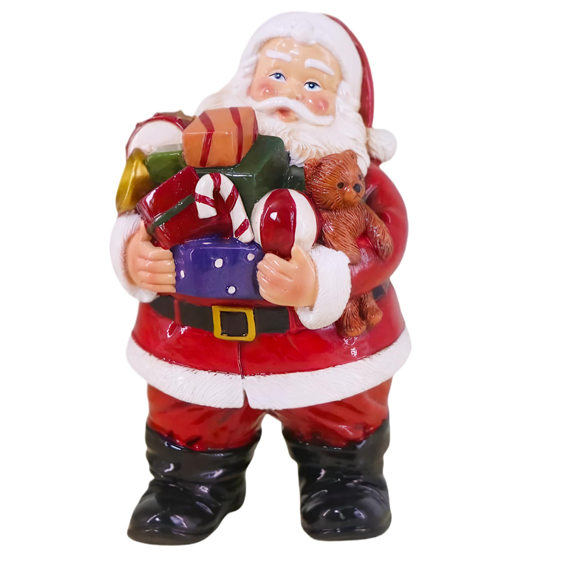 Figurines de Père Noël en résine pour raviver la magie des fêtes