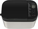 Panasonic SD-YR2550SXE | Bread Machine, 31 Programmes, Yeast & Dried Fruit Dispenser, Jam & Compote Mode, Temperature Sensor, 550W, 1 kg, Black and Grey – French Version - 4