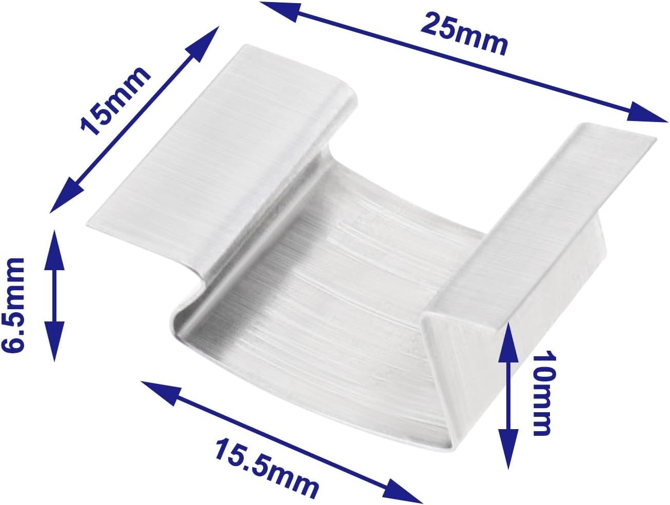 50pcs Greenhouse Glass Clips Stainless Steel Greenhouse Glazing Clips 25mmx10mmx15mm Greenhouse Glass Sprung G Clips Glazing Repairs Clips Replacement