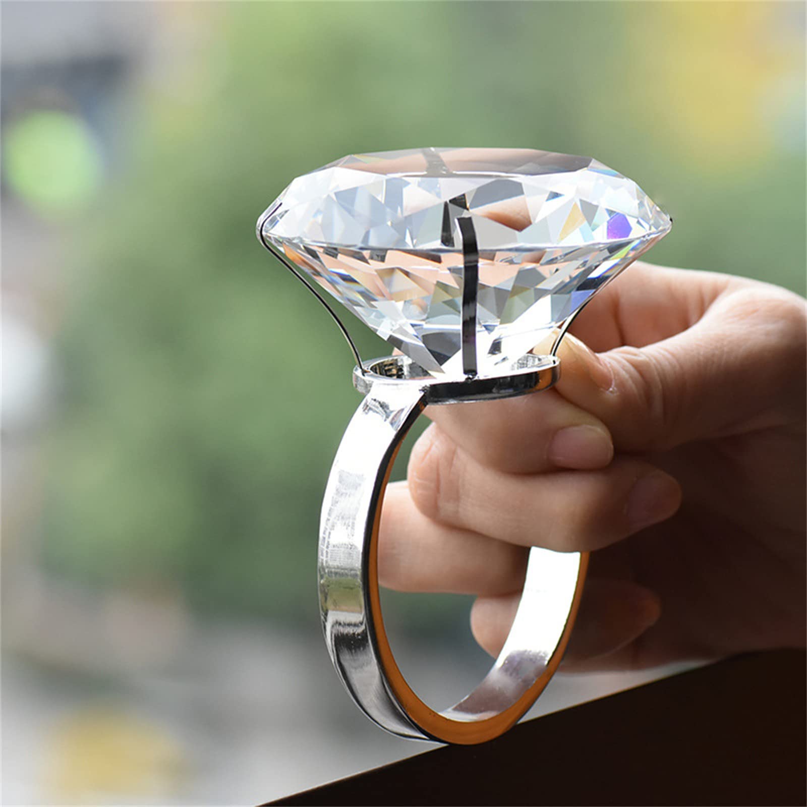 Amazon | 超巨大 指輪 サプライズリング 大きなリング 巨大リング 指輪