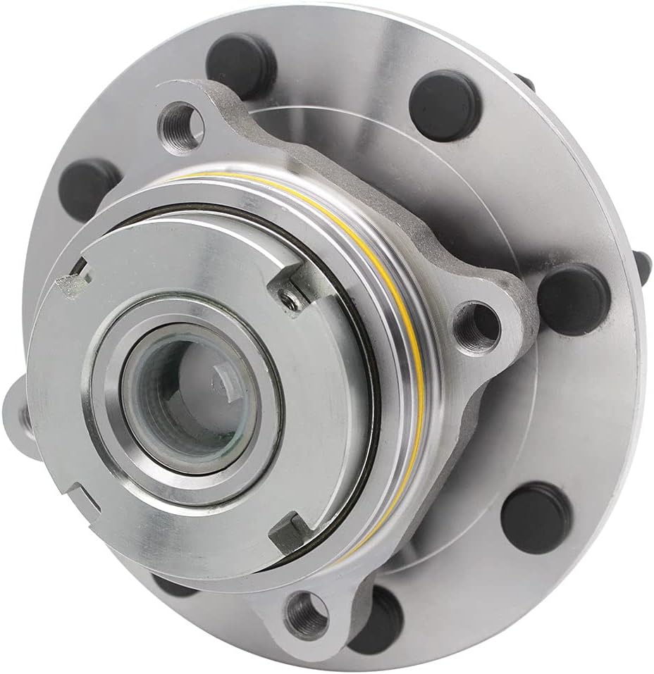 Front Wheel Bearing Hub Assembly 515076 8 Lugs Replacement for Ford F250 F350 Super Duty Wheel Hub Bearing 4WD 2-Wheel ABS
