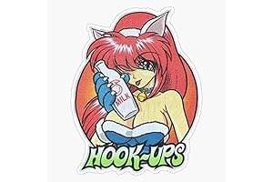 Anime Hook Ups Stickers for Hook Ups