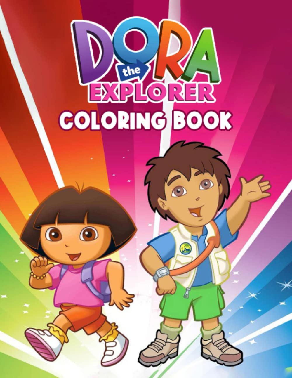 Buy Dorã the Explõrer Coloring Book: Great Coloring Book With Jumbo ...