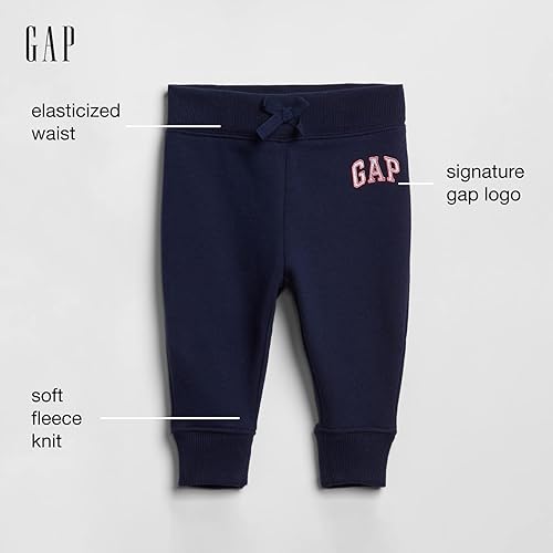 Miniatura 2 de Gap Pantalones deportivos con logotipo para bebés y niñas