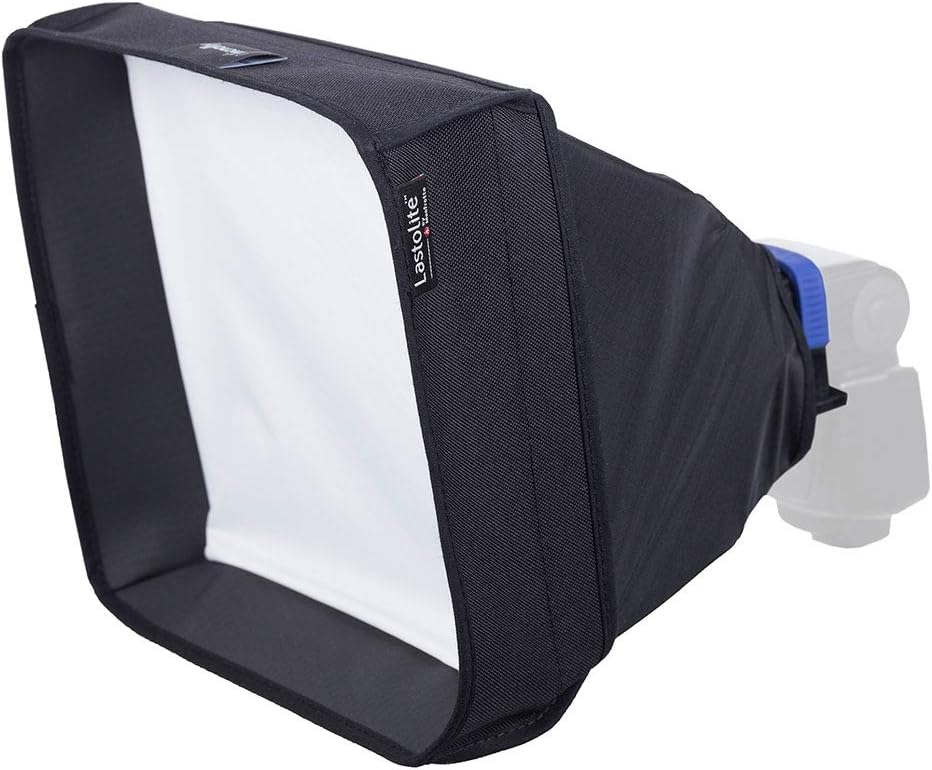 Lastolite By Manfrotto LL LS2430JM, 22 x 22 cm Joe McNally Ezybox Speedlite 2 Background Support - Multi-Colour