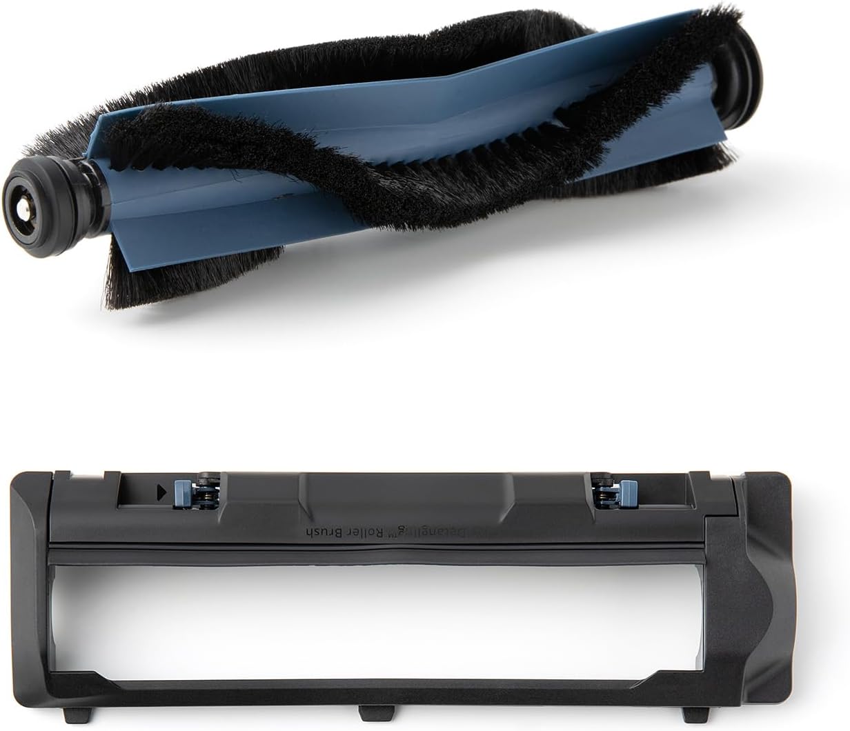 eufy Accessory-Replacement Roller Brush with Bristles and Rubber and Replacement Brush Guard with Pro-Detangle Comb, Compatible with X10 Pro Omni