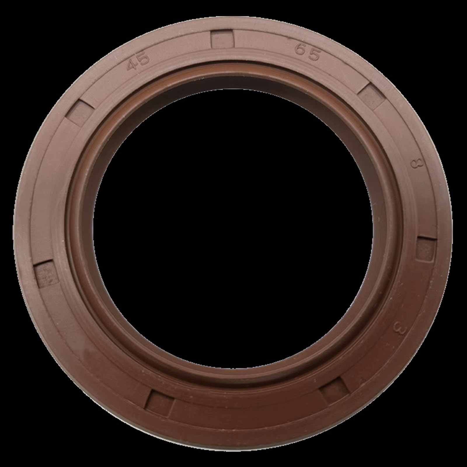 Joint D'huile Squelette En Caoutchouc Fluoré (FKM) - Lot De 2 - Dimensions 8x22x7 Mm