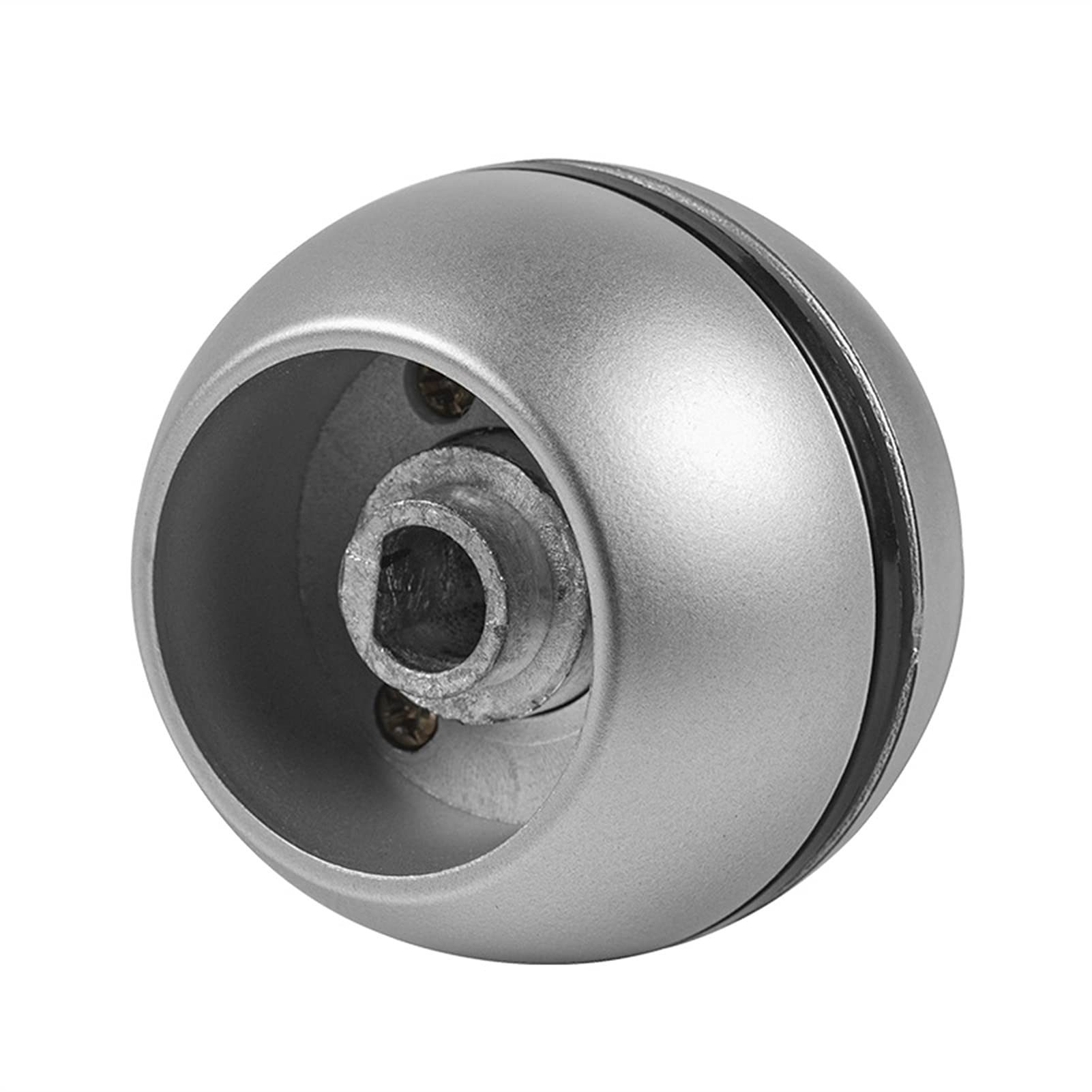 Pomello Cambio Per Alfa Romeo Giulietta 2010-2018 - Design Elegante, Materiale Metallico/Plastica, Argento - Foto 2