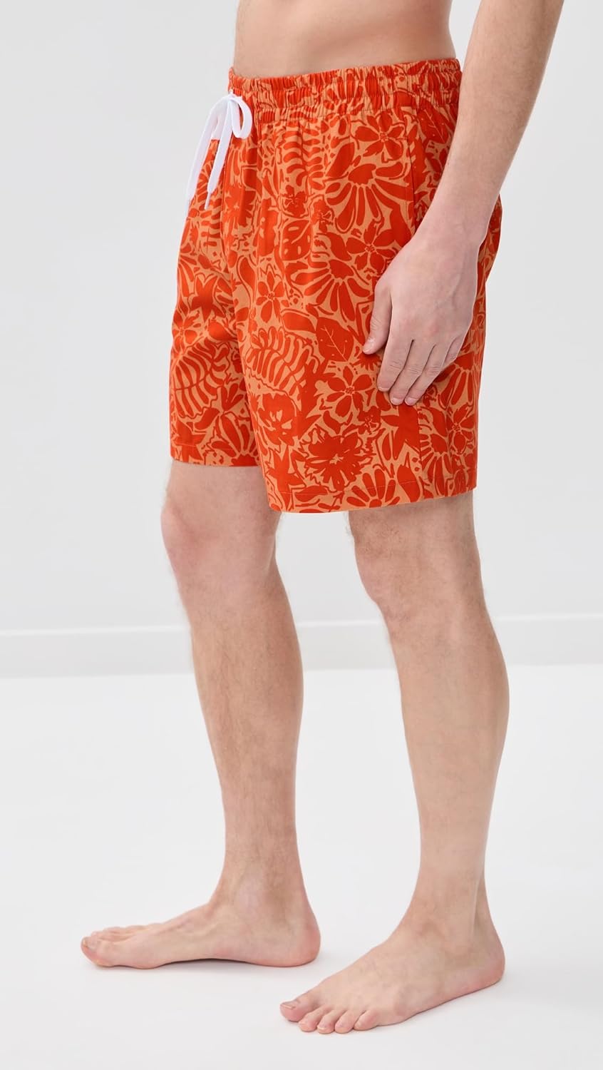 Men's St. Tropez Print Shorts 6.25"
