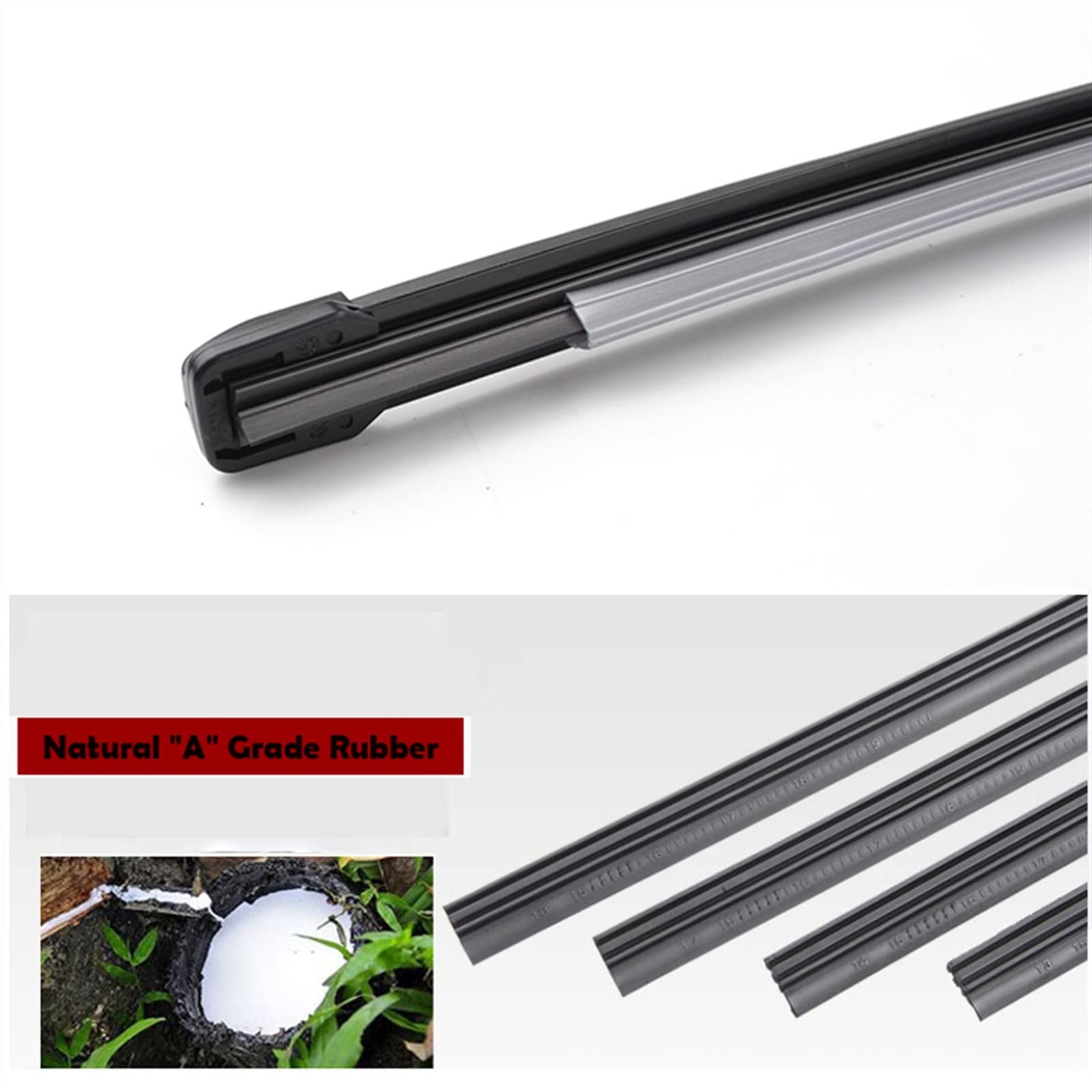Juego De Escobillas Limpiaparabrisas Delanteras Y Traseras De 24 "19" 14 "para Parabrisas De Coche Limpiaparabrisas Para Skoda Para Octavia 5E A7 Estate 2013-2017 Parabrisas