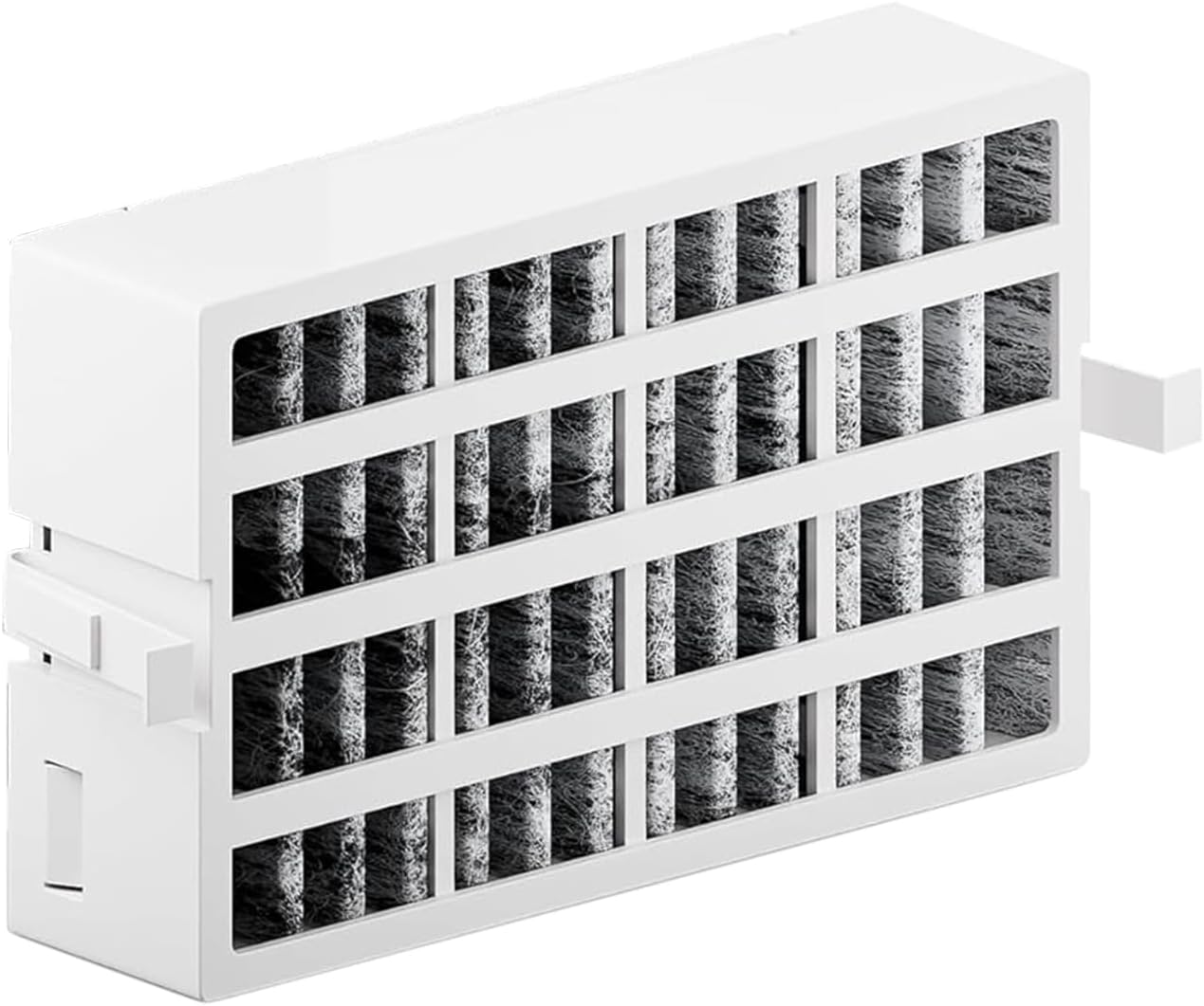 W10311524 AIR1 refrigerator air filter element replacement samsung fridge water pitcher compatible with Whirlpool Kenmore refrigerator, 3-piece set, white