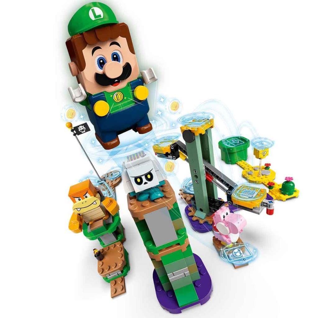 LEGO Super Mario 71387 Przygody z Luigim — zestaw startowy; kreatywna kolekcjonerska zabawka dla dzieci (280 elementów)