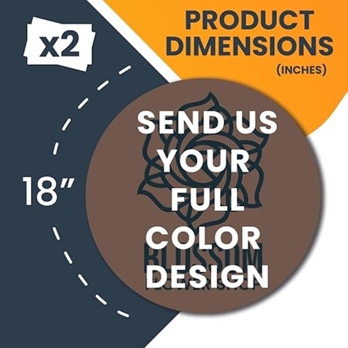 Miniatura 11 de Magnet Me Up Custom 12x18 Inch Car Magnets and Decals, 2 PK, Custom Car Magnets for Businesses, Advertising, Personal Use, Gift, Choose Your Text