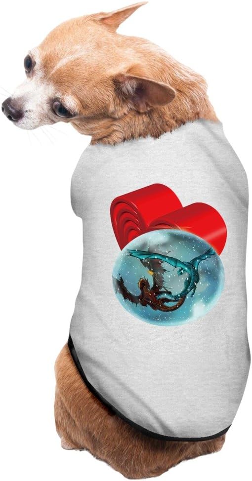 XIAMENMK Dogs Great Dragon's Love Pet Clothes
