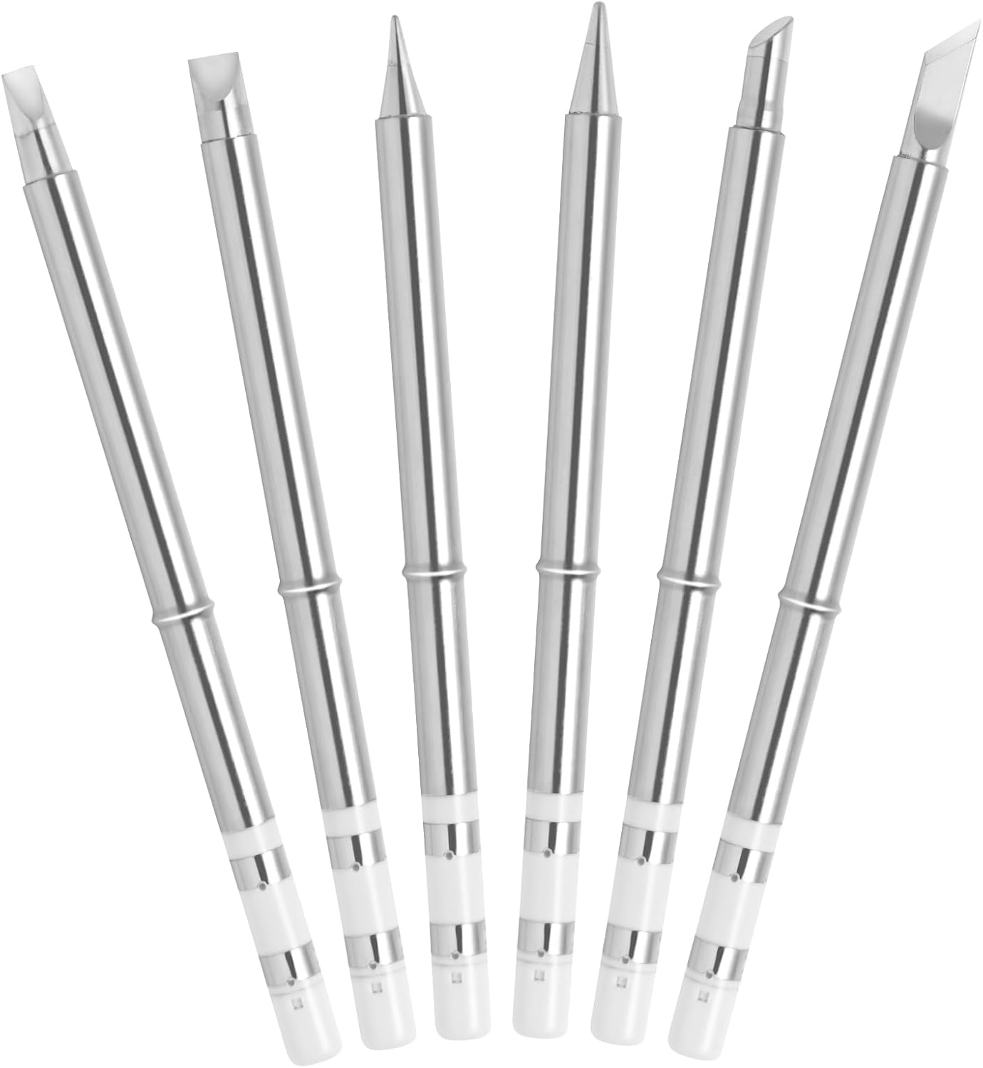 FEITA T65 Soldering Pen Iron Tips Replacement for Smart Mini Pencil Soldering Iron micro Portable Solder Pen Tools Soldering Accessories (6-Packs)