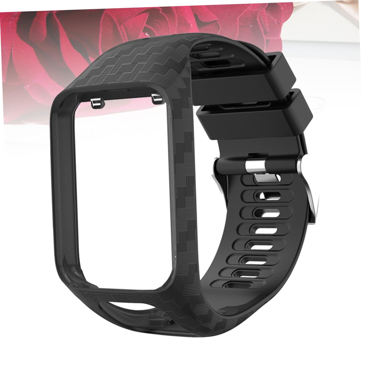 3 Piezas correa reloj silicona correas reloj silicona para hombres banda liberación rápida correa reloj inteligente correa smartwatch banda reloj inteligente