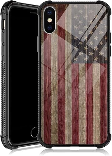 Funda compatible con iPhone XR, diseño con patrón de parachoques trasero, esquinas reforzadas, esquinas reforzadas de TPU suave, fundas para hombres