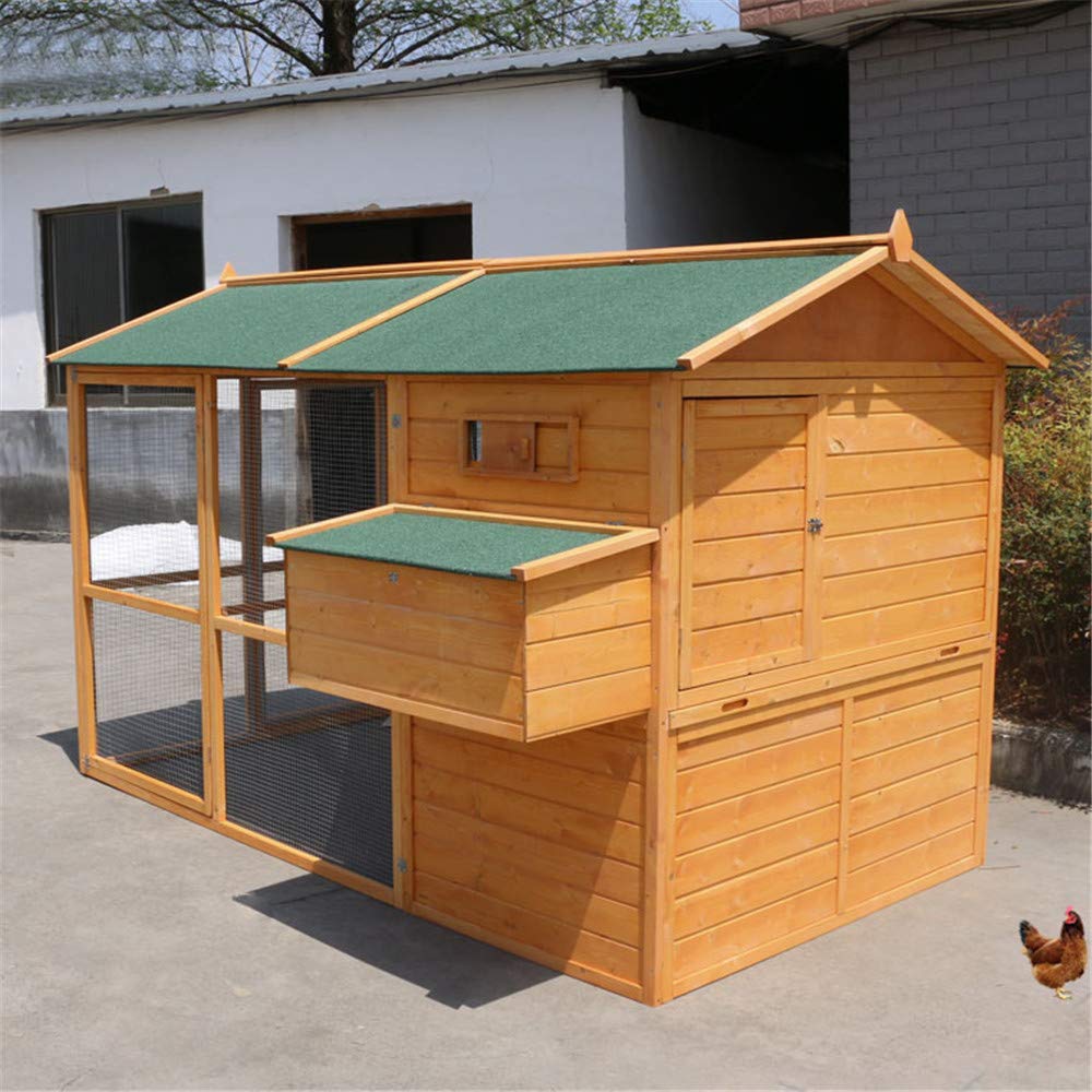 Buy Large Chicken Coop Wooden,Deluxe Wooden Rabbit Hutch Pet Cage