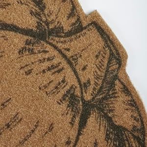 Primitives by kathy rug jack olantern displaying a cutout design of a jack olantern with muted halloween colors  urban country home decor