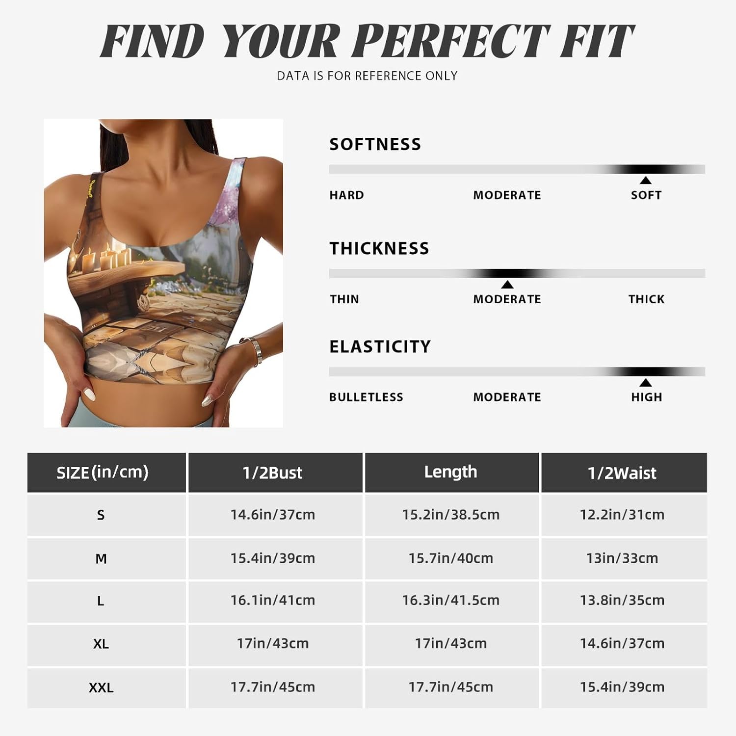 Beautiful Fairy Tale Town Women's Sports Bras - High Support Workout Tops for Women, Yoga Sports Bra, Bralettes with Support