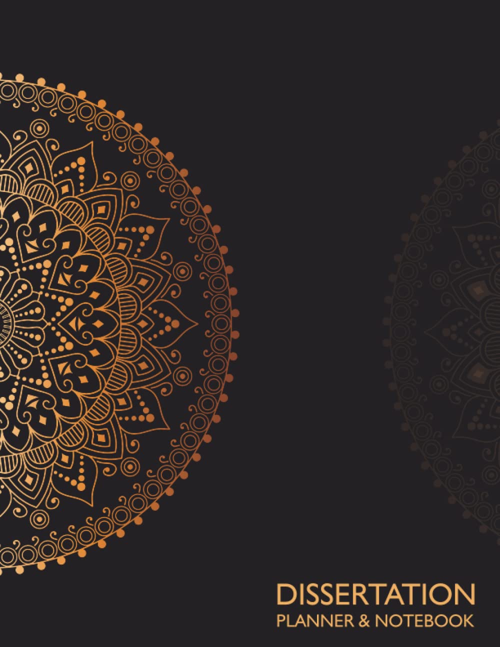 Dissertation Notebook & Planner: PHD Scheduling For Undergraduate & Masters Degree Students