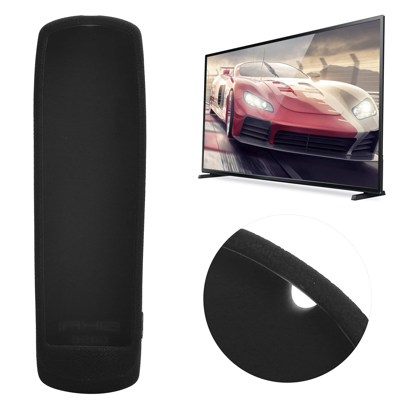 Housse Coque en Silicone pour Philips Ambilight TV Télécommande 43PUS7906/12 55OLED707/12 65OLED707/12, Etui de Protection pour Philips TV Télécommande, Antidérapage, Antisismique, Lavable - Rouge Housse Coque en Silicone pour Philips Ambilight TV Télécommande 43PUS7906/12 55OLED707/12 65OLED707/12, Etui de Protection pour Philips TV Télécommande, Antidérapage, Antisismique, Lavable - Rouge