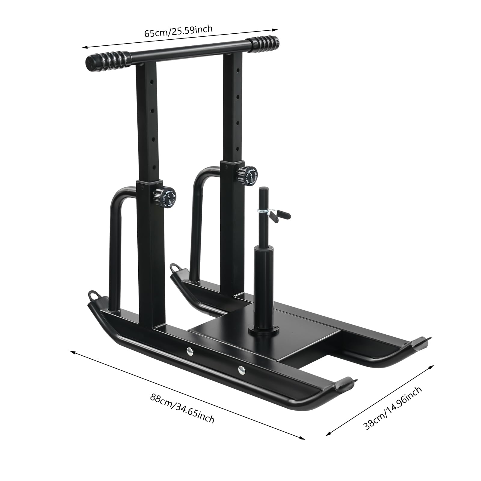 Slittino da fitness regolabile, 200 kg, con tracolla, per allenamento della forza, attrezzatura da palestra a casa, per bodybuilding e riabilitazione