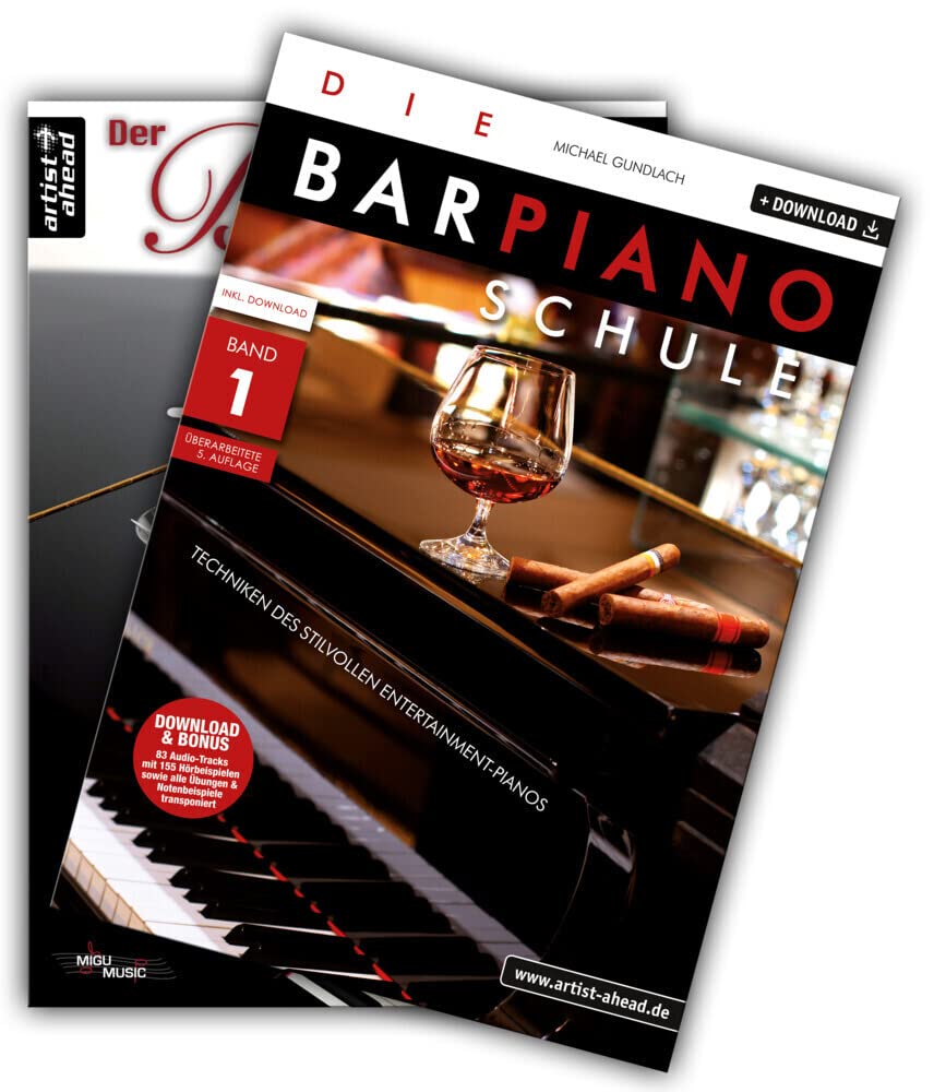 Die Barpiano-Schule + Der Barpiano Profi im Set! Stilvolle Barpiano-Techniken und ihre professionelle Umsetzung (inkl. Audio-Download). Klavierschule ... 39,95 Euro statt 45,90 Euro (inkl. Download)