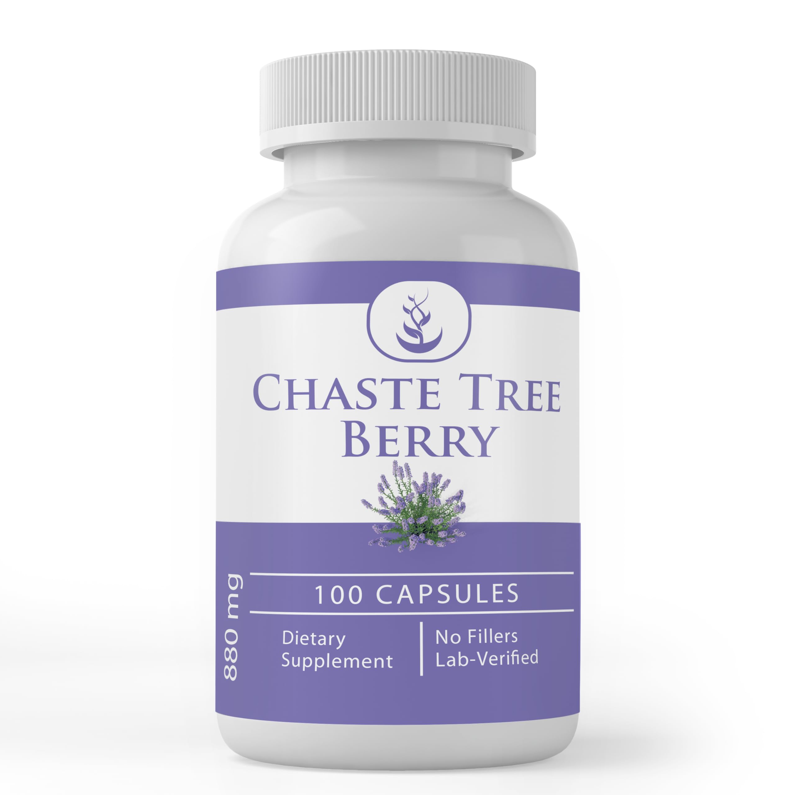 Chaste Tree Berry Extract, (100 Capsules) Always Pure, No Additives Or Fillers, Lab Verified