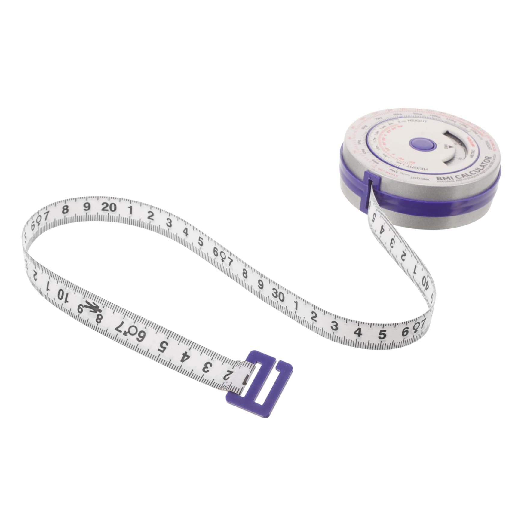 5 Pezzi Misuratore Corpo Retrattile per Fitness e Cucito e Portatile Precisione per Misurazioni Accurate e Lavori Creativi