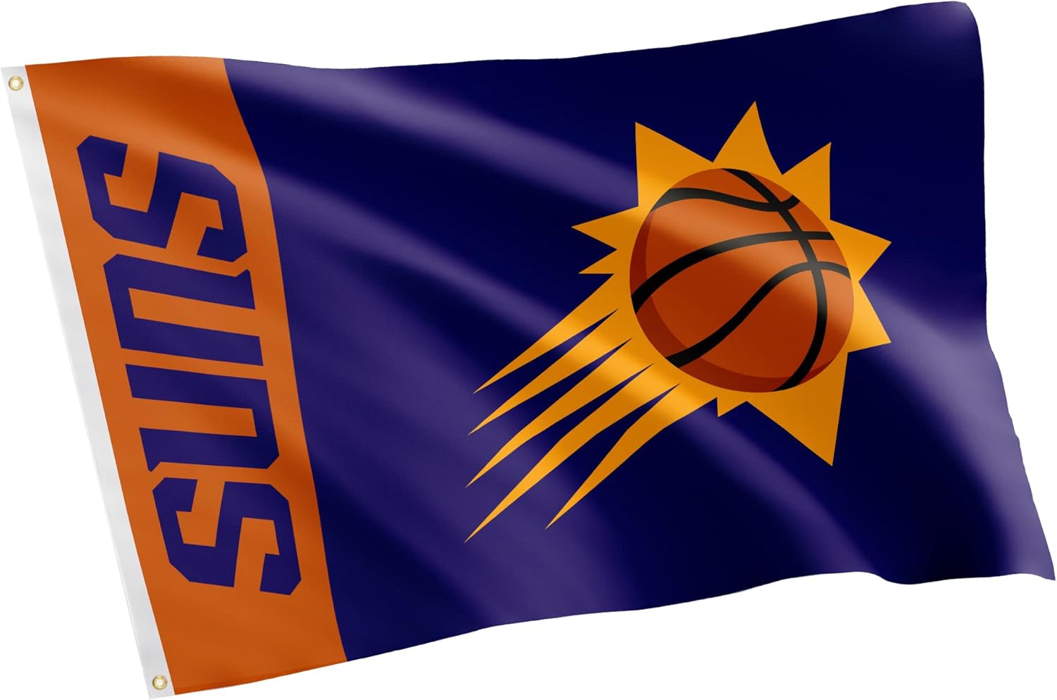 Desert Cactus Phoenix Suns Flag NBA 100% Polyester Indoor Outdoor 3x5 feet National Basketball Association Team Flags (Team Name)