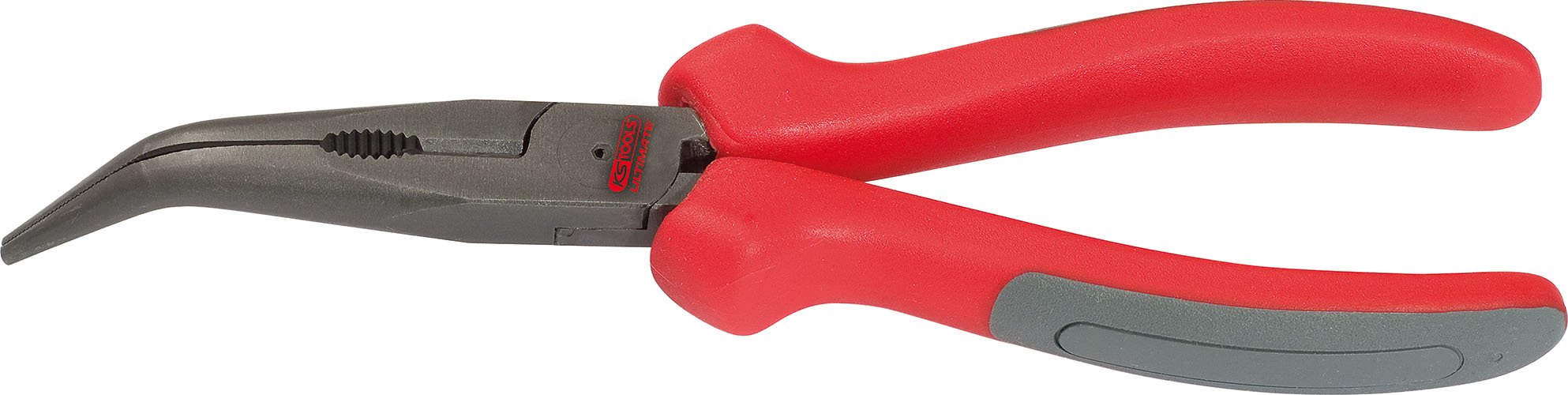 KS Tools Ultimate Plus 165mm Long Curved Nose Pliers, 165 mm