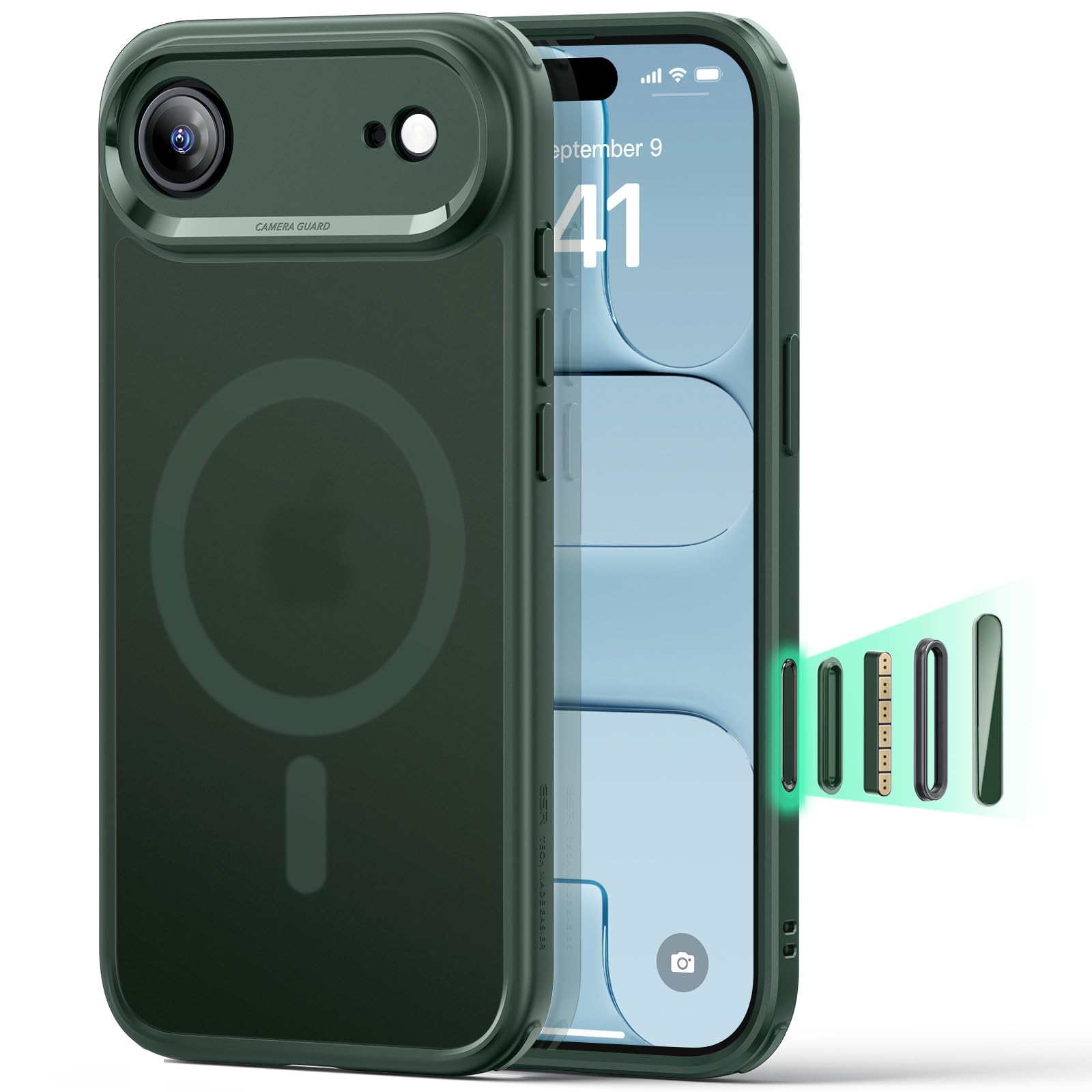 iPhone Air 512GB （MagSafe ケース付） Amazon.co.jp: ESR iPhone air ケース 3倍米軍MIL規格 MagSafe対応