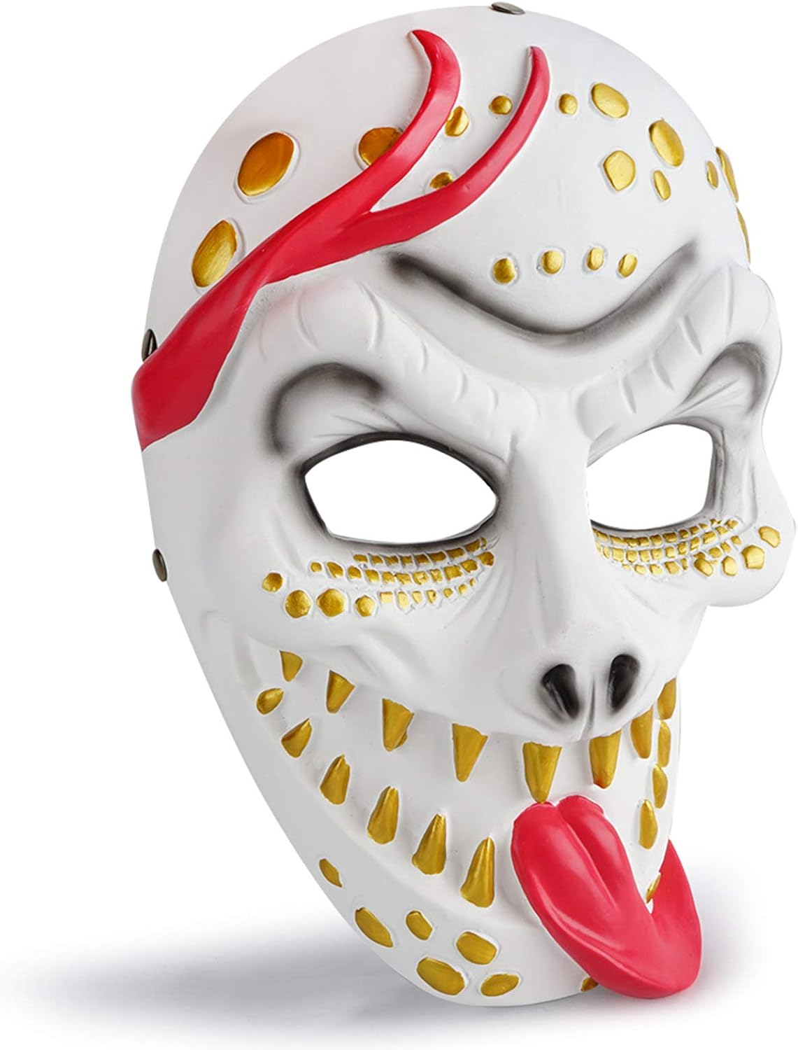 樹脂製 サイレンス ラム ロング 舌 マスク ハロウィン パーティー コスプレ コスチューム 小道具