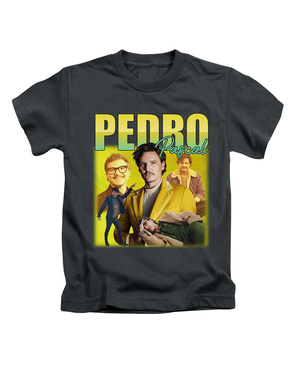 New Spirit Original Pedro Pascal Tee T-Shirt Funny Unisex T Shirt Top Black