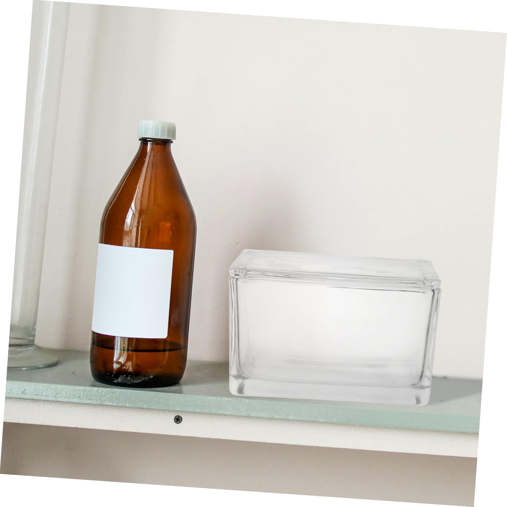 Estuche con Soportes de 60 Portaobjetos Vidrio Tinción con Horizontales Alta Transparencia y Estructura Resistente Verticales para Proyectos Científicos