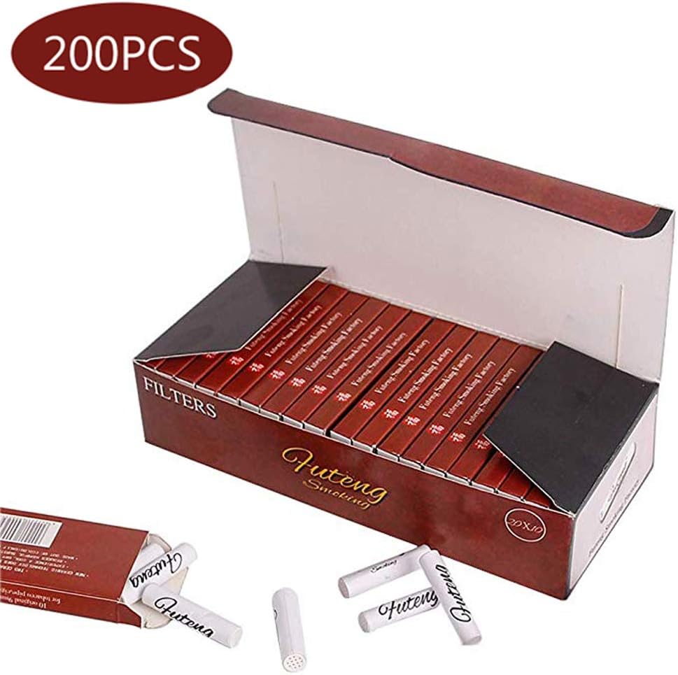 9mm Charcoal Pipe Filters Universal Premium Filtering Harmful Substances Pipe Smoking Set Filter Core