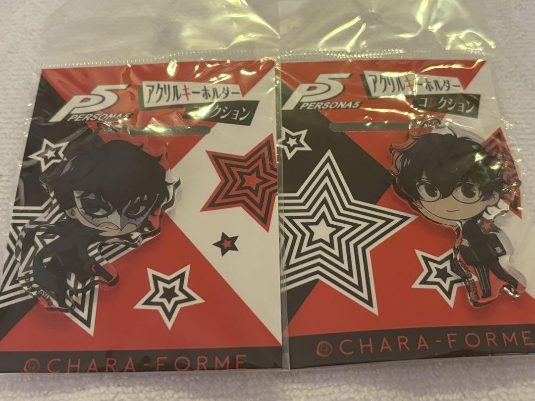 ペルソナ5X サントリー自販機　アクリルキーホルダー　雨宮蓮 ぴ*】様 ペルソナ5X ジョーカー(雨宮蓮) サントリー自販機