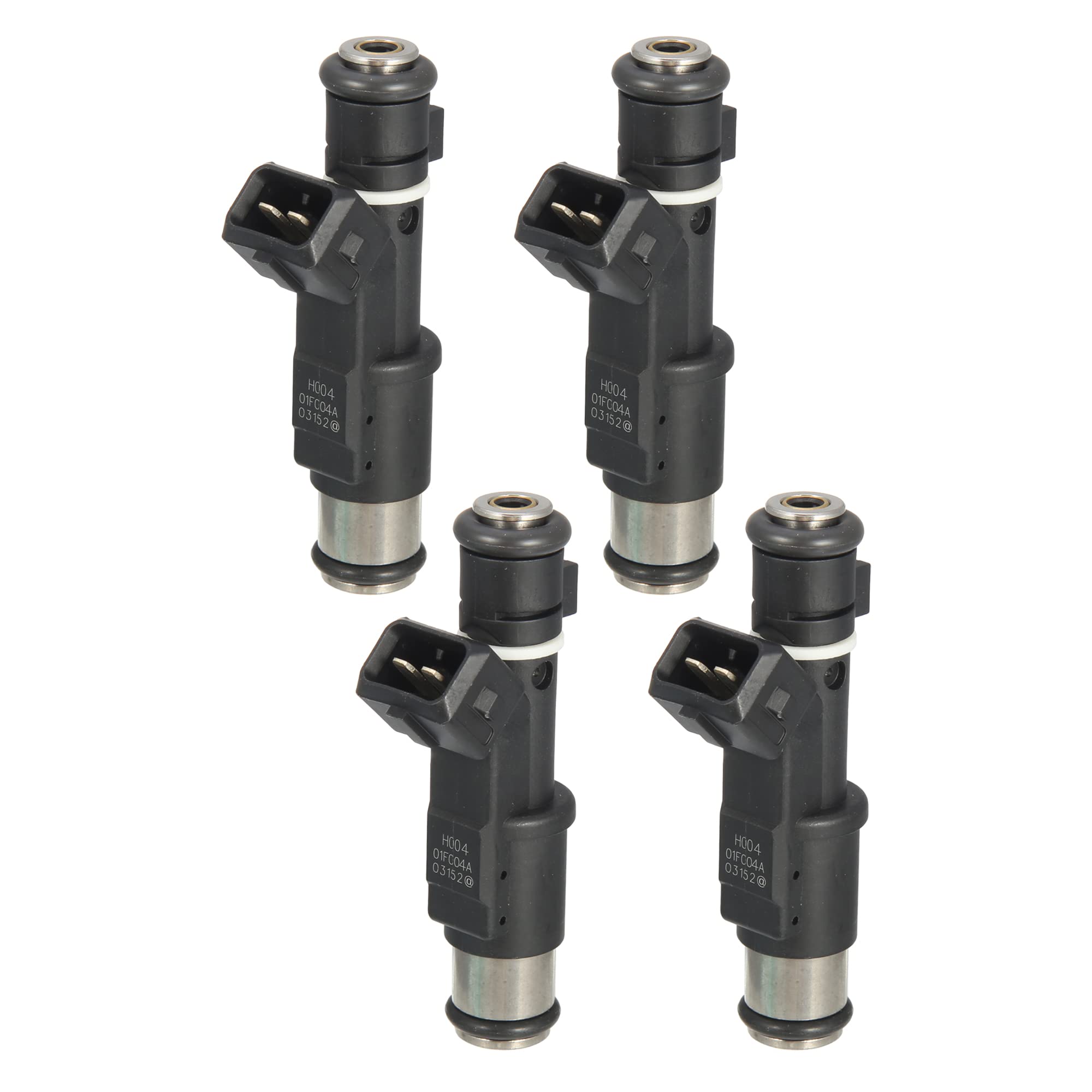 X AUTOHAUX 4 sztuki dysz wtryskowych do samochodu, zamiennik 01F004A 9628084680