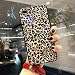 Produktbild GUYISJK Handy Shell Luxus Street Fashion Leopard XS Max Creative Xr Paar 8 Plus Anti-Herbst 7 P All-Inclusive Spiegelglas Shell 6 Splus Weiche Kante Silikonhülle, 7P 8Plus Glas Kleine Leopard Gelb