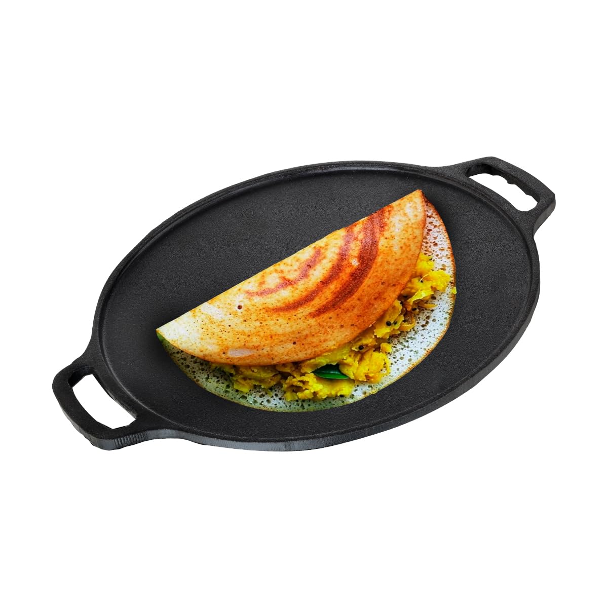 Prestige 30 cm Cast Iron Dosa Tawa|Super Durable(Lasts for Generation)|Retains Heat for Long|10 Years Warranty-image-44
