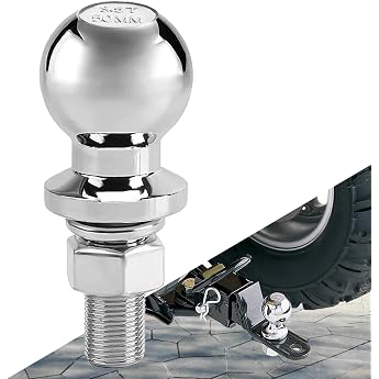 Bikasun 50mm 3.5T Tow Bar Ball for Tow Bar