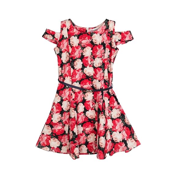 Peppermint Girls Satin Midi Dress