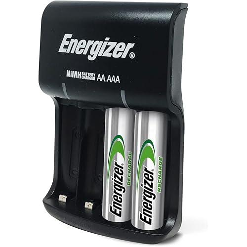 Energizer Recharge, Basic Charger for Rechargeable Batteries, 1 Count