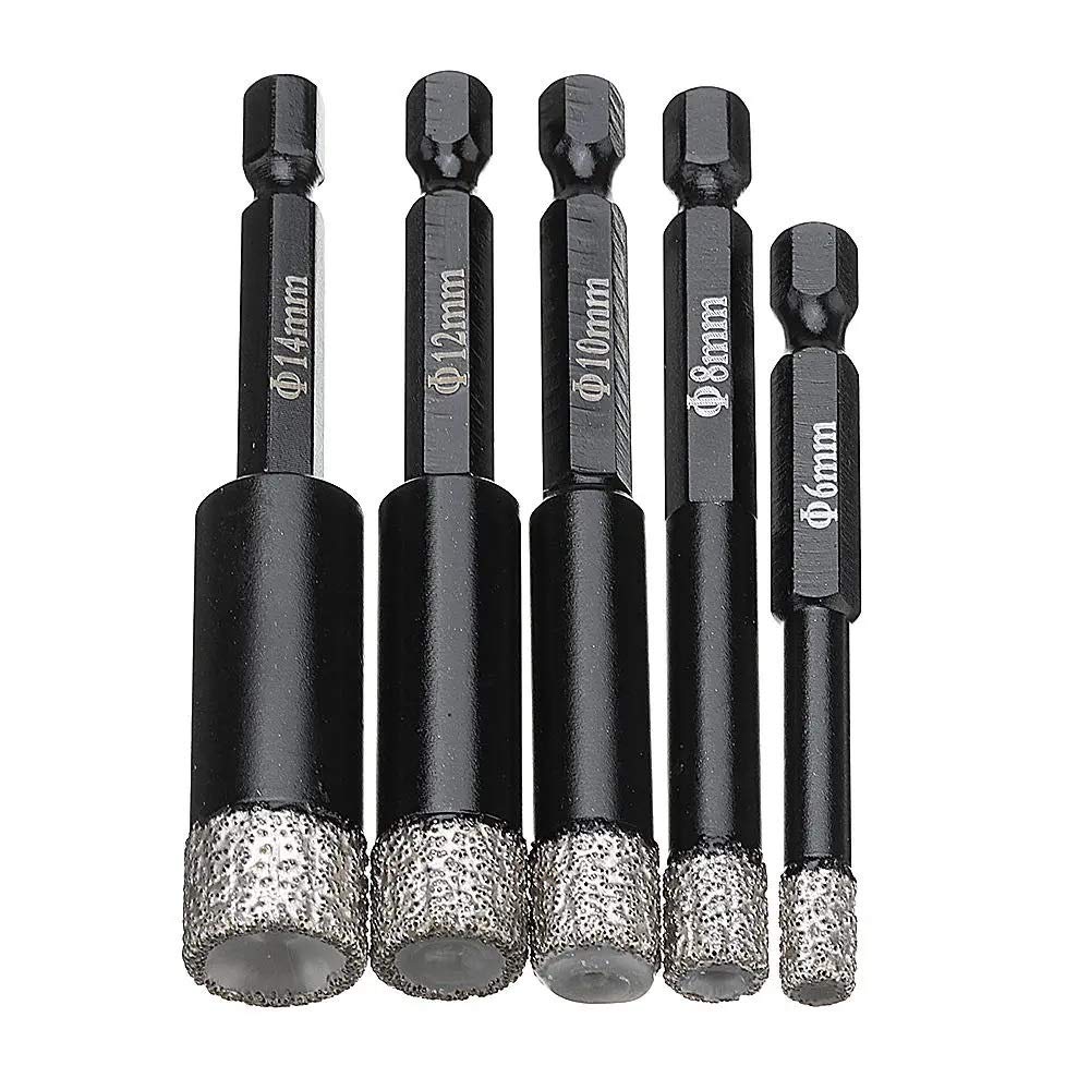 Foret diamant 14mm haute résistance pour percer le grès cérame dur